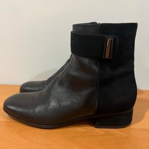 Aquatalia Lupita Suede & Leather Ankle Boots